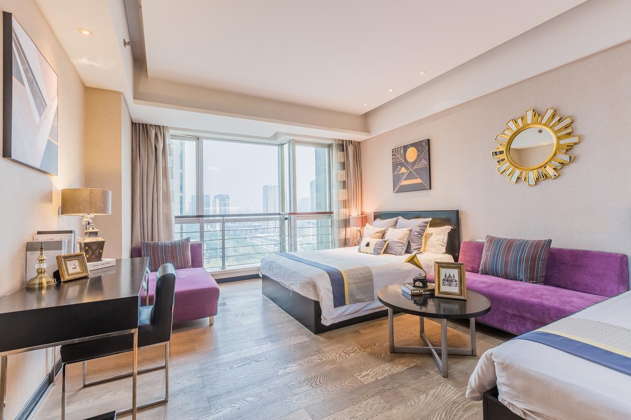 הנגז'ו Binjiang Starlight Public Pavilion Hotel Apartment מראה חיצוני תמונה