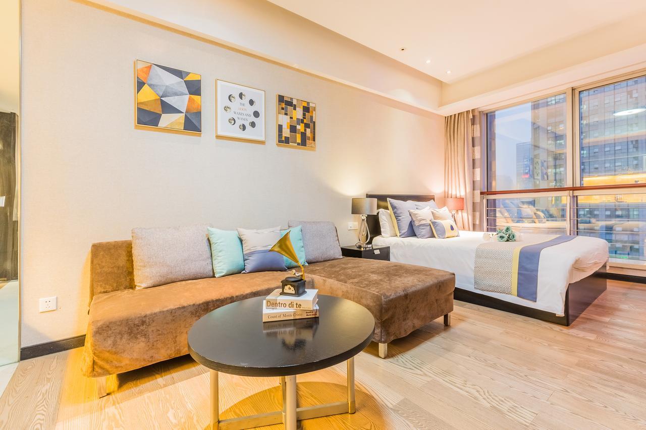 הנגז'ו Binjiang Starlight Public Pavilion Hotel Apartment מראה חיצוני תמונה