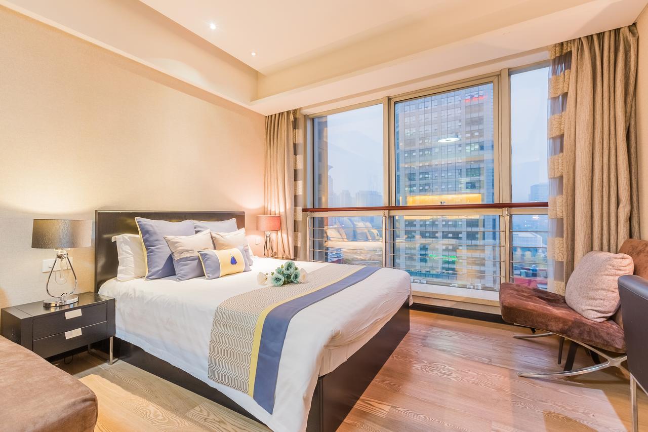 הנגז'ו Binjiang Starlight Public Pavilion Hotel Apartment מראה חיצוני תמונה