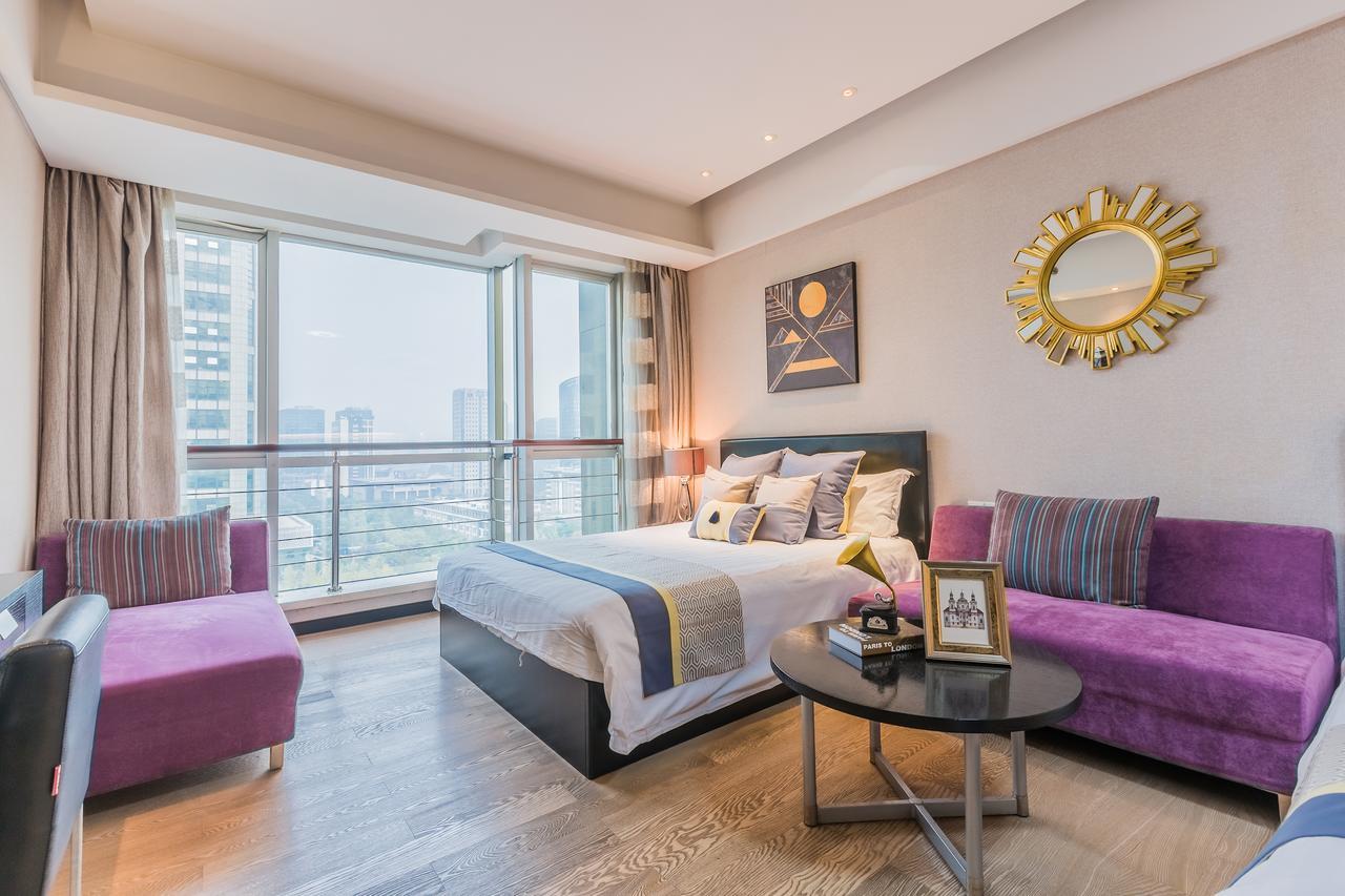 הנגז'ו Binjiang Starlight Public Pavilion Hotel Apartment מראה חיצוני תמונה