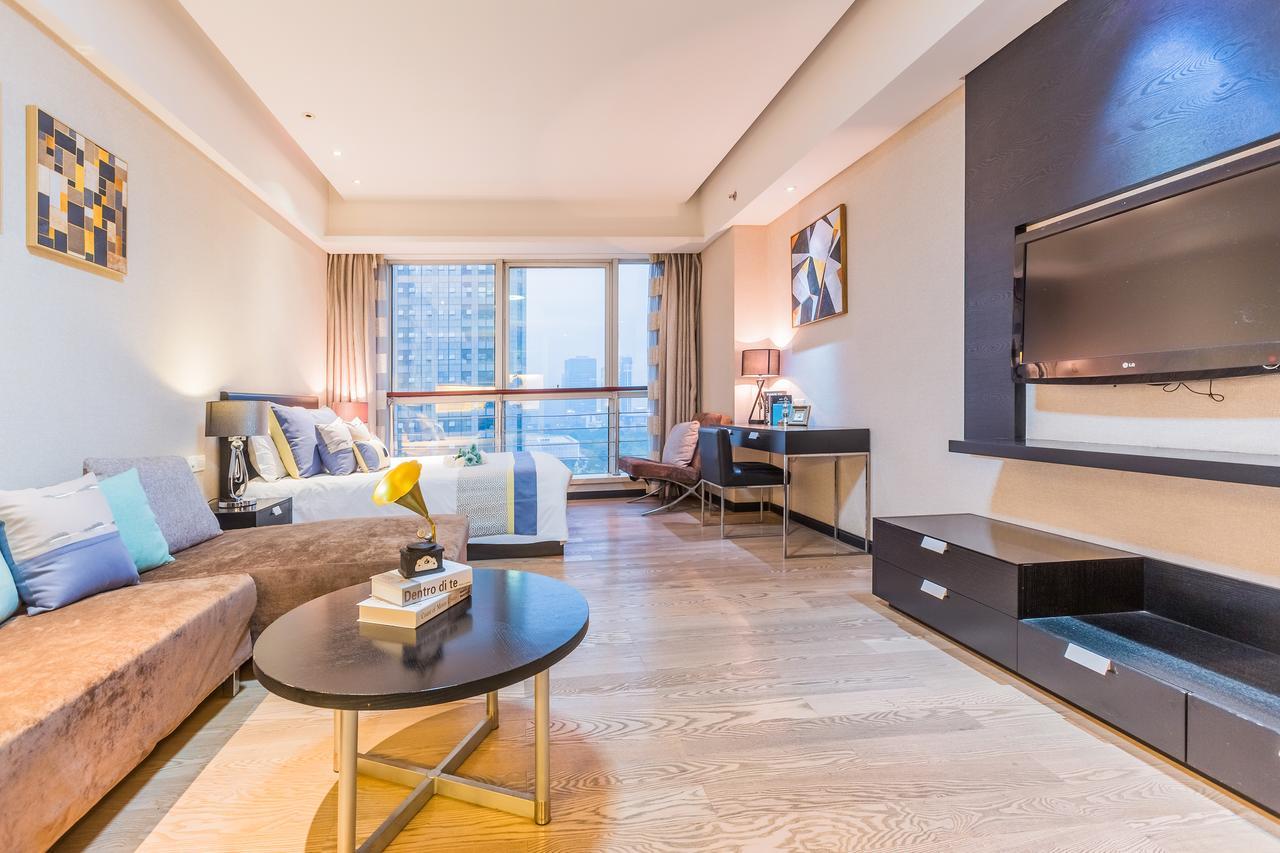 הנגז'ו Binjiang Starlight Public Pavilion Hotel Apartment מראה חיצוני תמונה