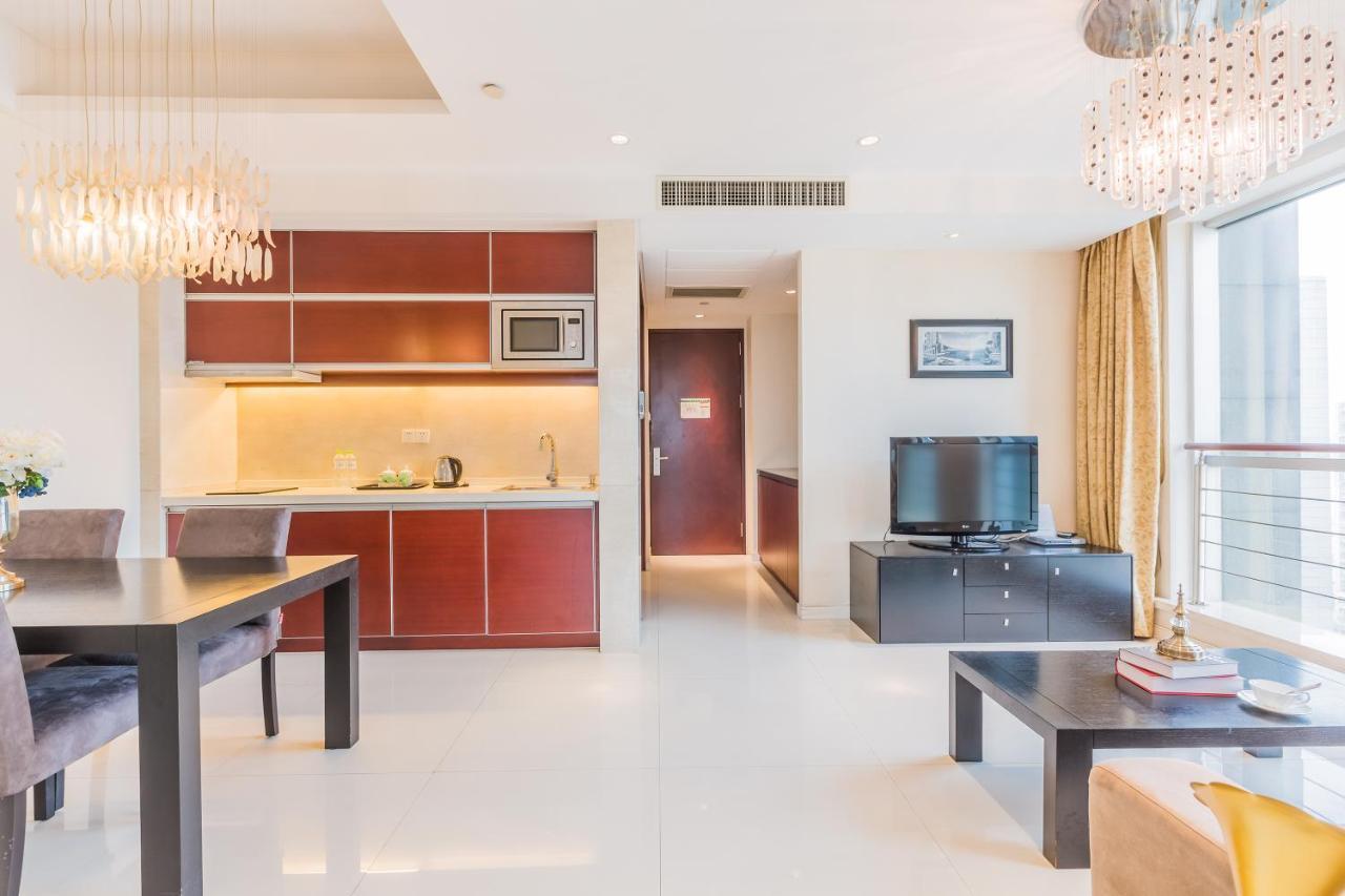 הנגז'ו Binjiang Starlight Public Pavilion Hotel Apartment מראה חיצוני תמונה