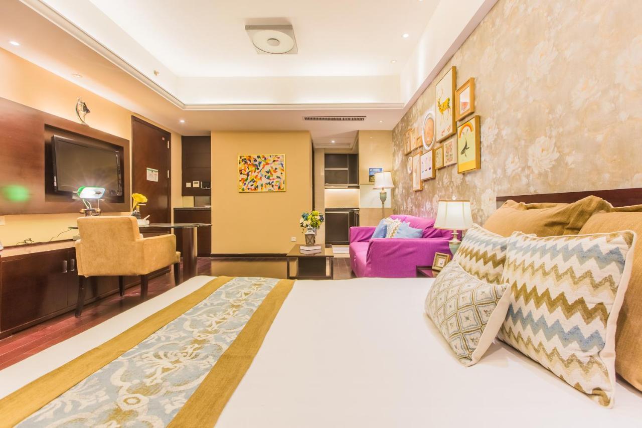 הנגז'ו Binjiang Starlight Public Pavilion Hotel Apartment מראה חיצוני תמונה