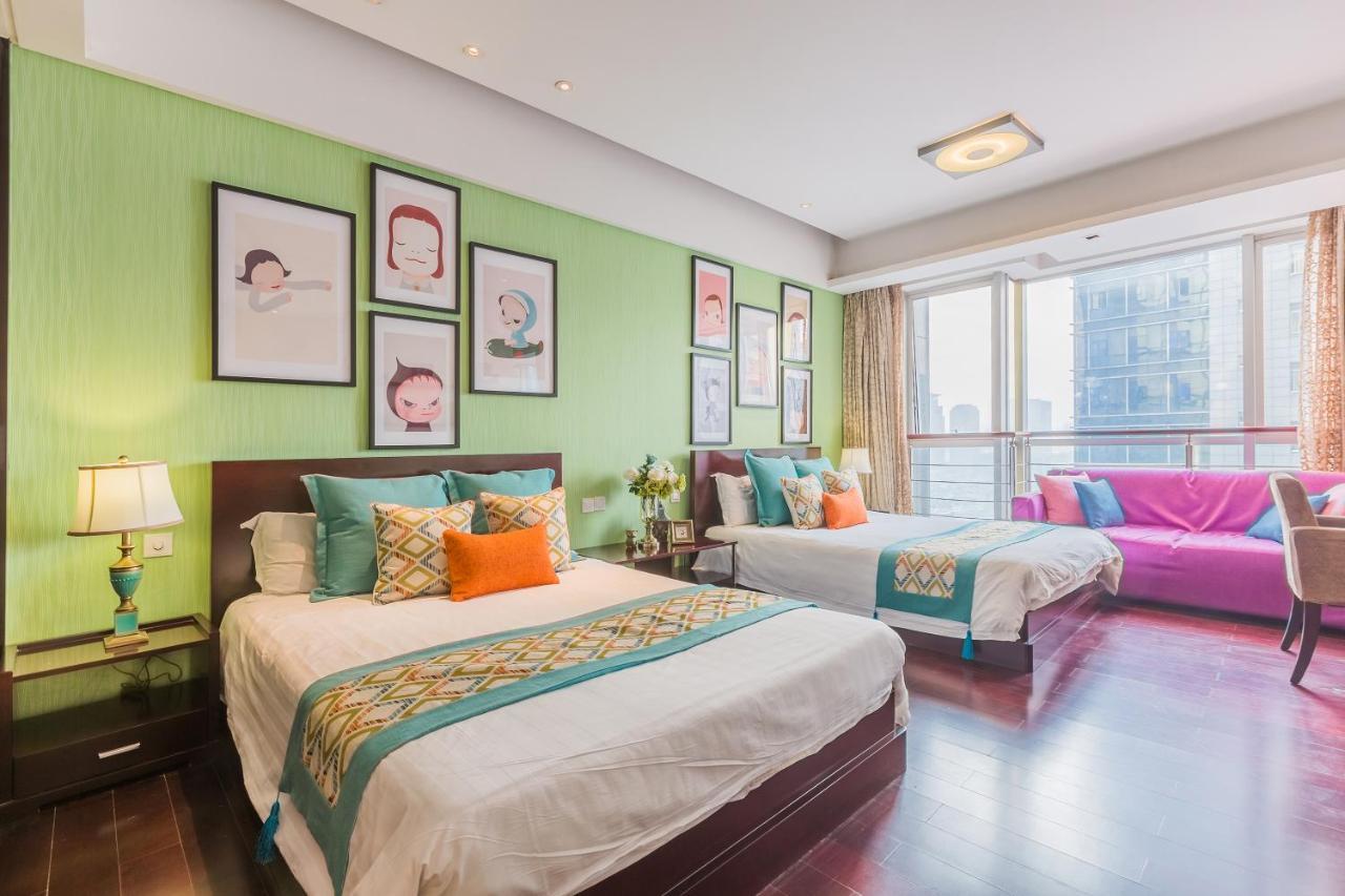הנגז'ו Binjiang Starlight Public Pavilion Hotel Apartment מראה חיצוני תמונה