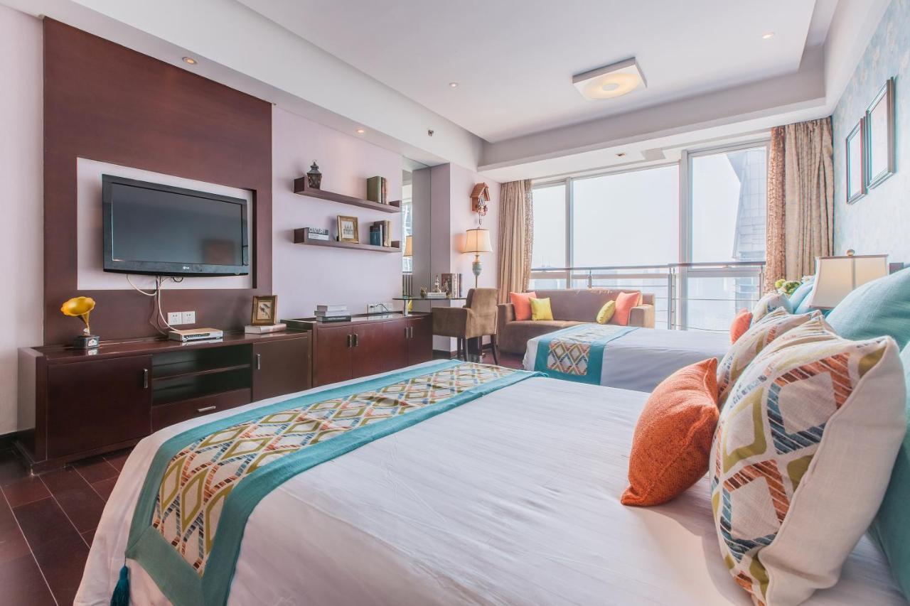 הנגז'ו Binjiang Starlight Public Pavilion Hotel Apartment מראה חיצוני תמונה