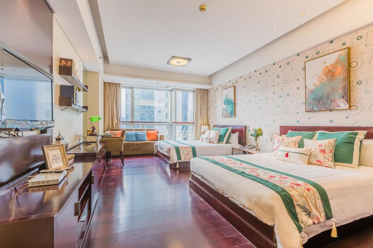 הנגז'ו Binjiang Starlight Public Pavilion Hotel Apartment מראה חיצוני תמונה