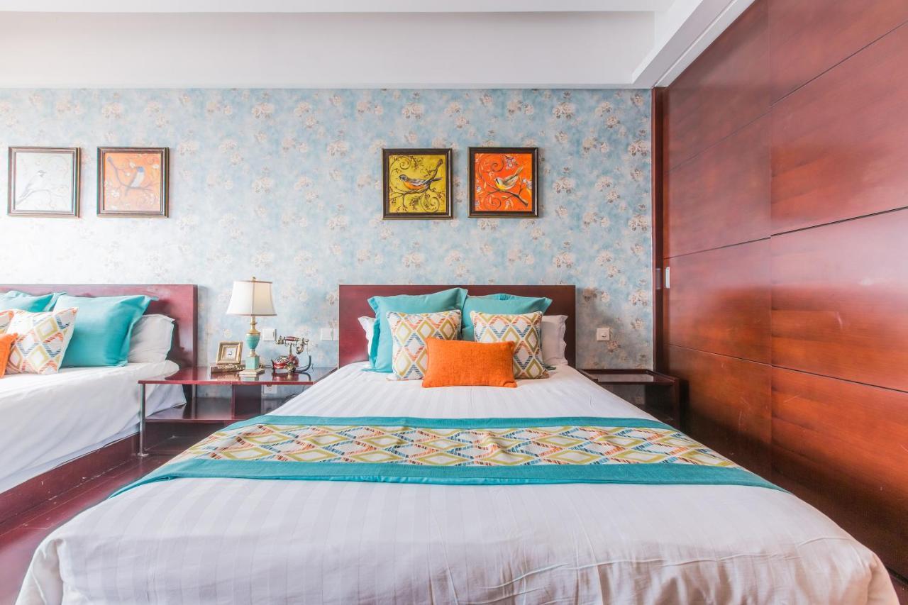 הנגז'ו Binjiang Starlight Public Pavilion Hotel Apartment מראה חיצוני תמונה