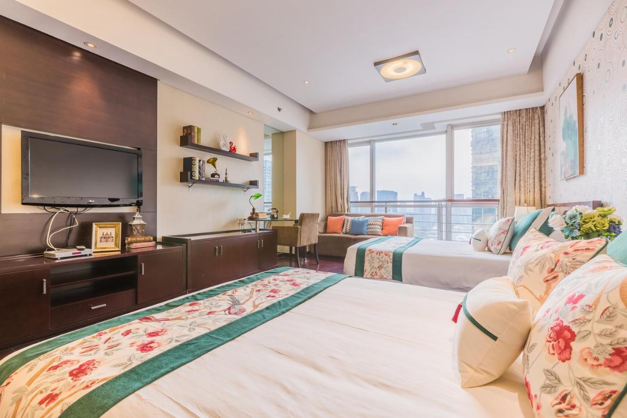 הנגז'ו Binjiang Starlight Public Pavilion Hotel Apartment מראה חיצוני תמונה