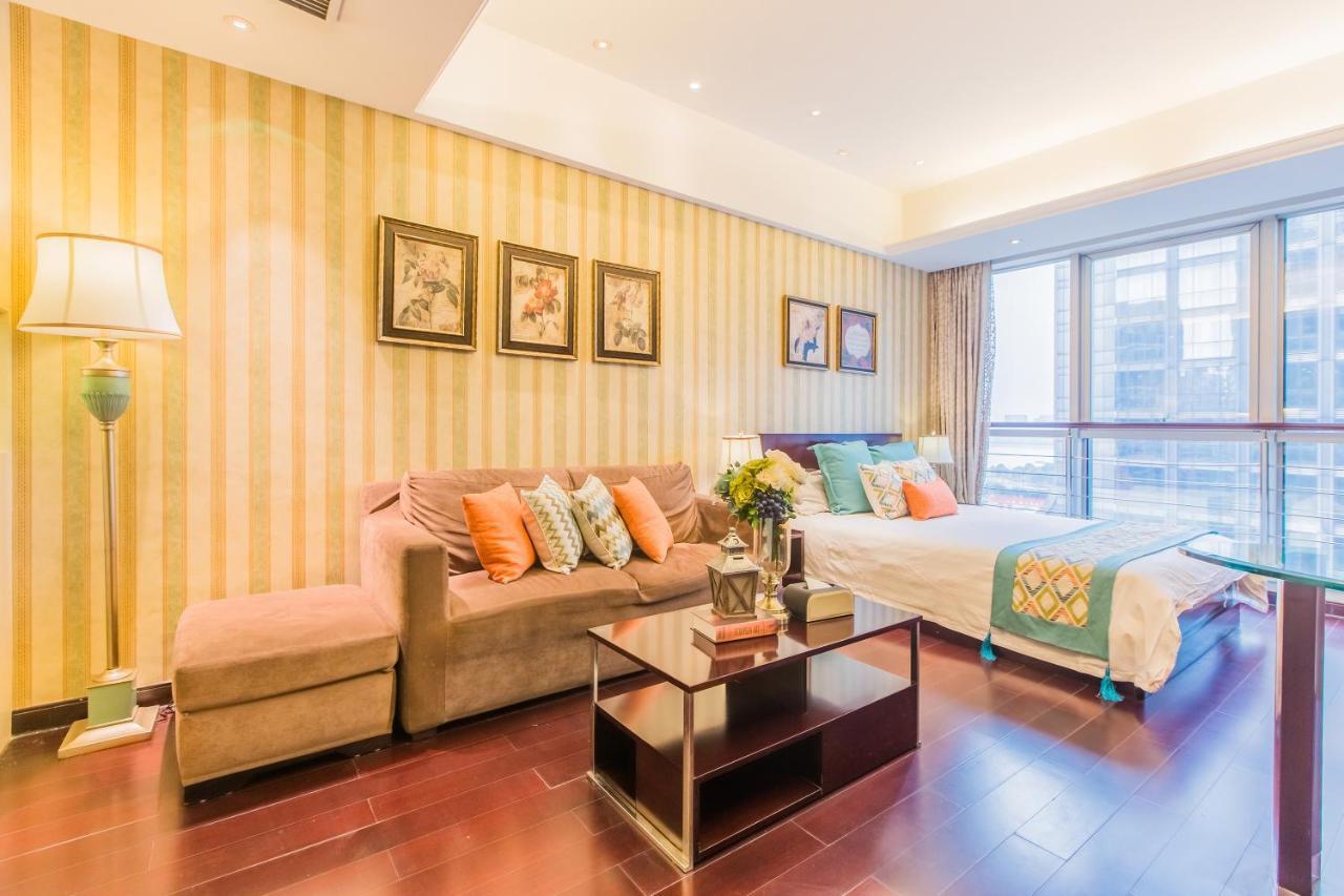 הנגז'ו Binjiang Starlight Public Pavilion Hotel Apartment מראה חיצוני תמונה