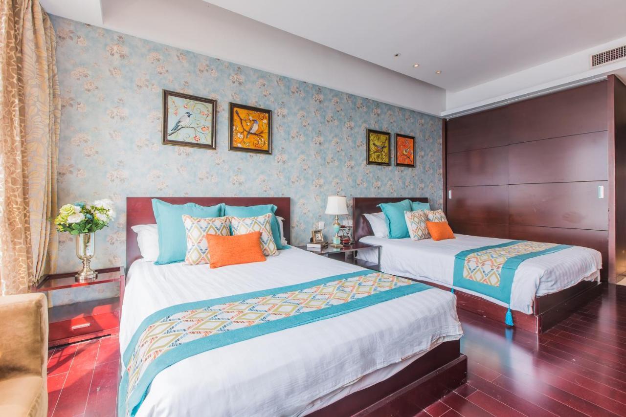 הנגז'ו Binjiang Starlight Public Pavilion Hotel Apartment מראה חיצוני תמונה