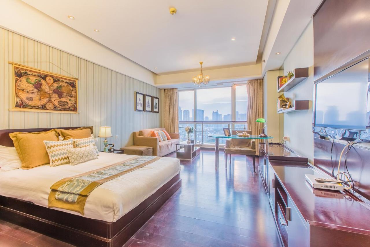 הנגז'ו Binjiang Starlight Public Pavilion Hotel Apartment מראה חיצוני תמונה