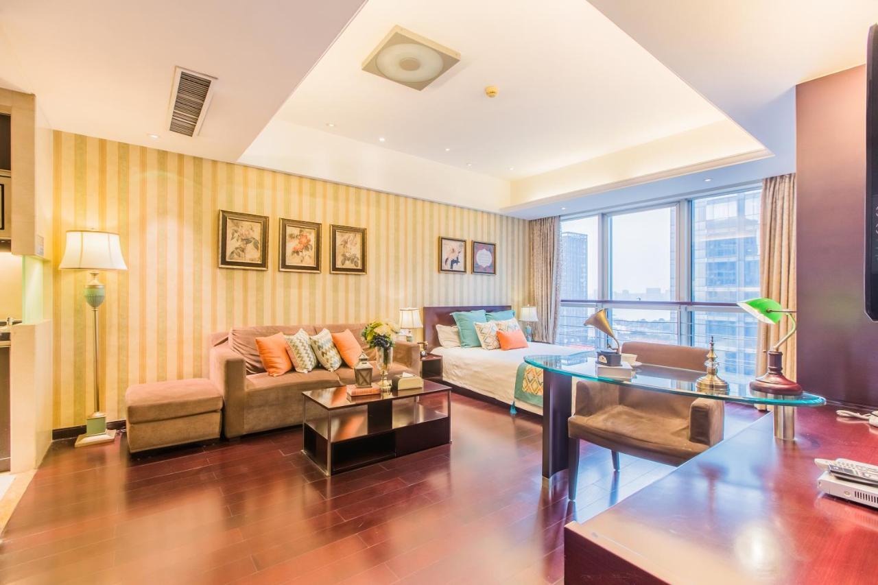 הנגז'ו Binjiang Starlight Public Pavilion Hotel Apartment מראה חיצוני תמונה