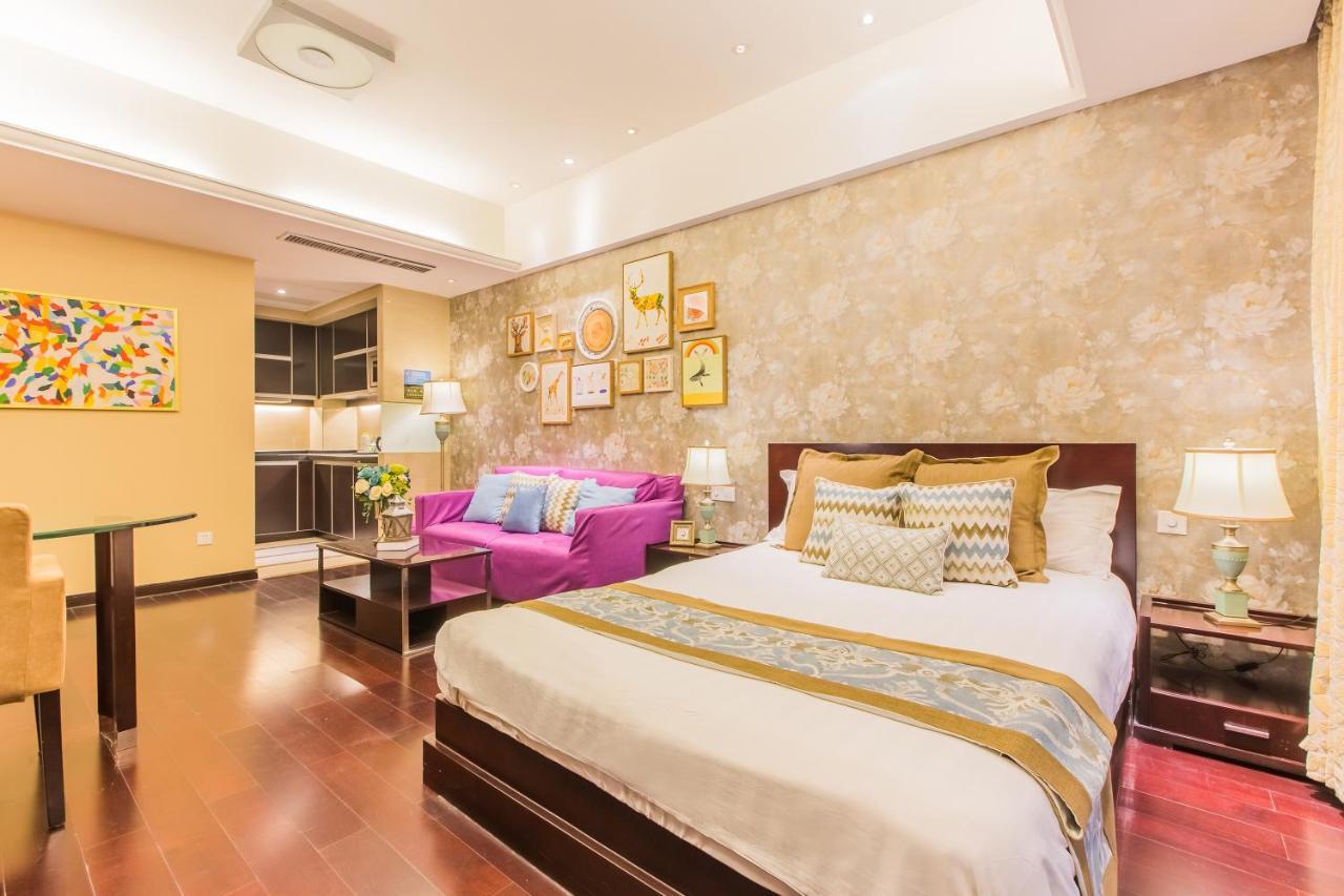 הנגז'ו Binjiang Starlight Public Pavilion Hotel Apartment מראה חיצוני תמונה
