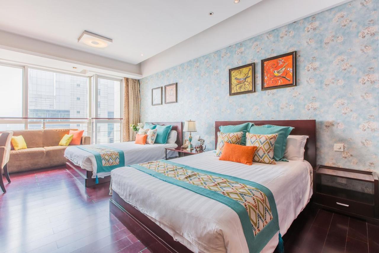 הנגז'ו Binjiang Starlight Public Pavilion Hotel Apartment מראה חיצוני תמונה