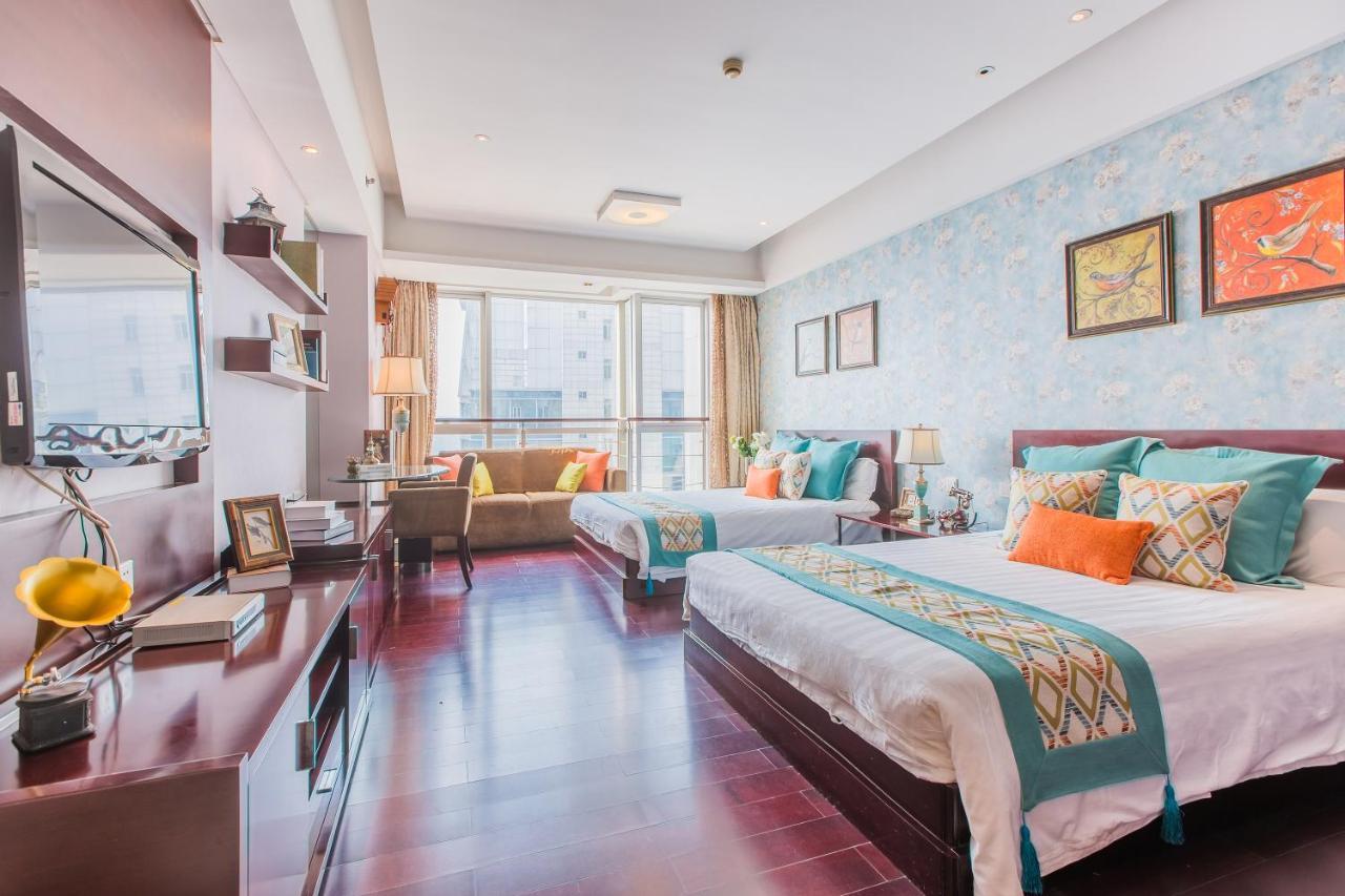 הנגז'ו Binjiang Starlight Public Pavilion Hotel Apartment מראה חיצוני תמונה
